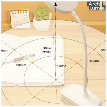 Лампа настільна акумуляторна ArchiLumia Domus Q8290 універсальна гнучка-360°