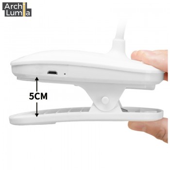 Лампа настільна акумуляторна ArchiLumia Domus Q8290 універсальна гнучка-360°