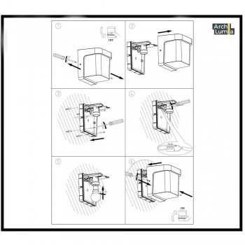 Світильник настінний ArchiLumia Bologna 39035ID