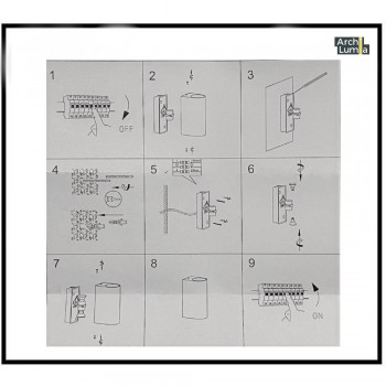 Світильник вуличний настінний ArchiLumia Milano AB2202